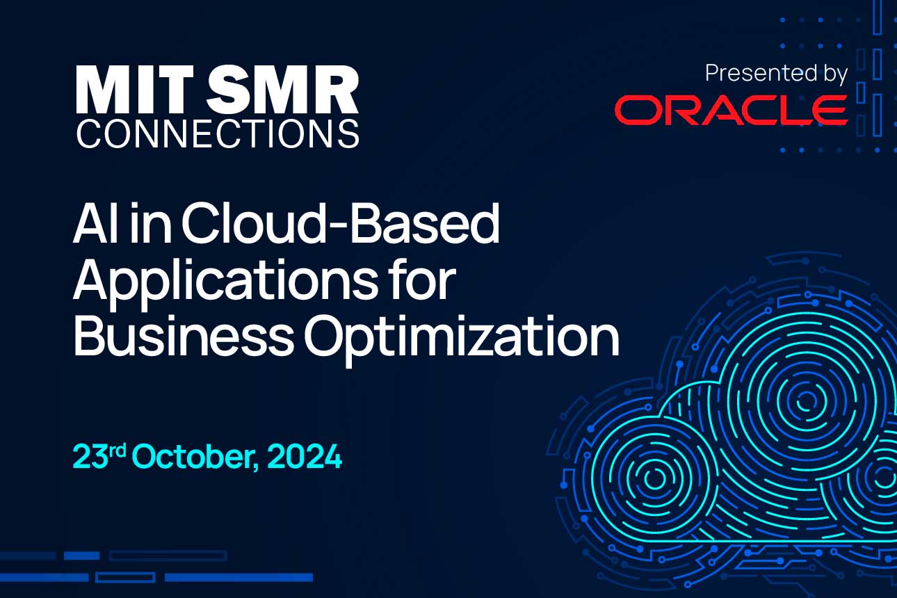 MIT SMR Connections - AI in Cloud-Based Applications for Business Optimization