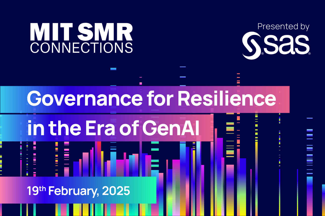 Governance for Resilience in the Era of GenAI